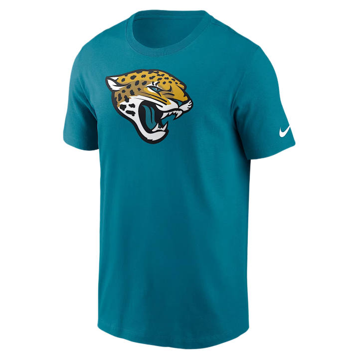 Nike Nike NFL T Shirts Men's Turquoise Crew Neck Moderate