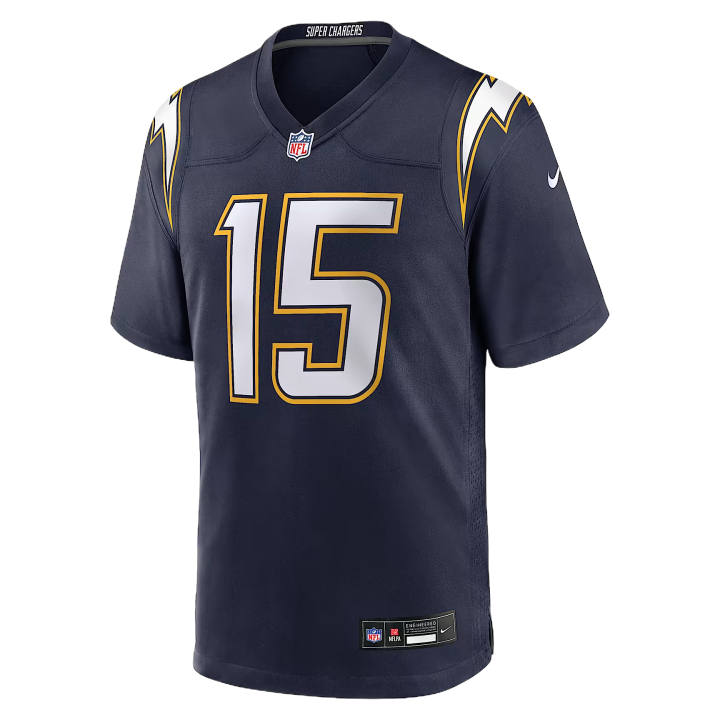 Nike Nike Rugby Jerseys Men's Marine Blue V Neck Moderate