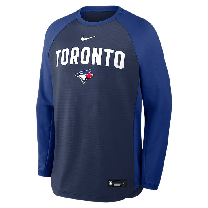 Nike Nike T Shirts Men's Marine Blue Crew Neck Moderate