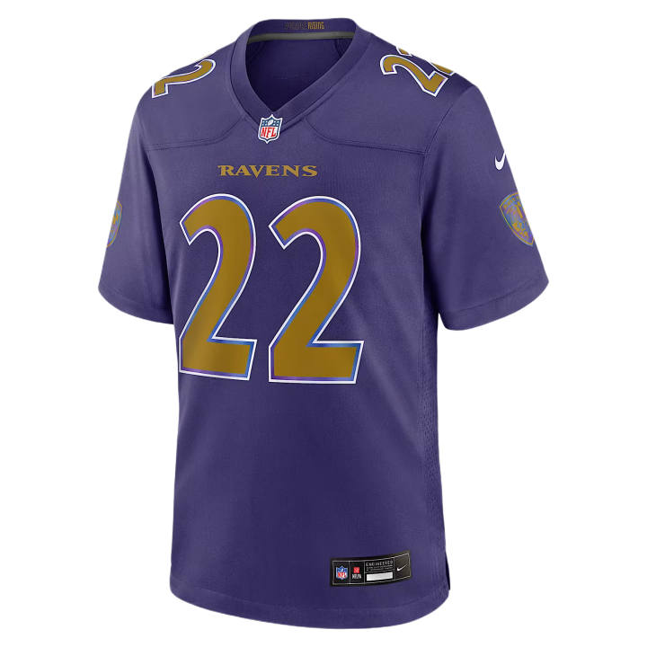 Nike Nike Rugby Jerseys Men's Purple V Neck Moderate