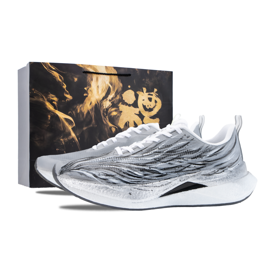 Li-Ning Li Ning Red Hare 9 PRO Running Shoes Men's Low Top White/Gray