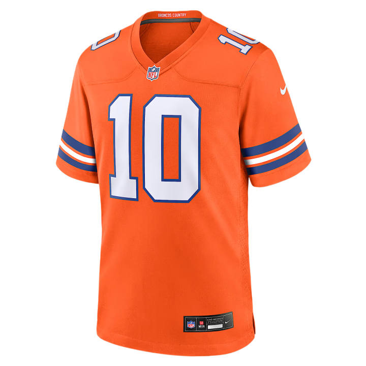 Nike Nike Rugby Jerseys Men's Orange V Neck Moderate