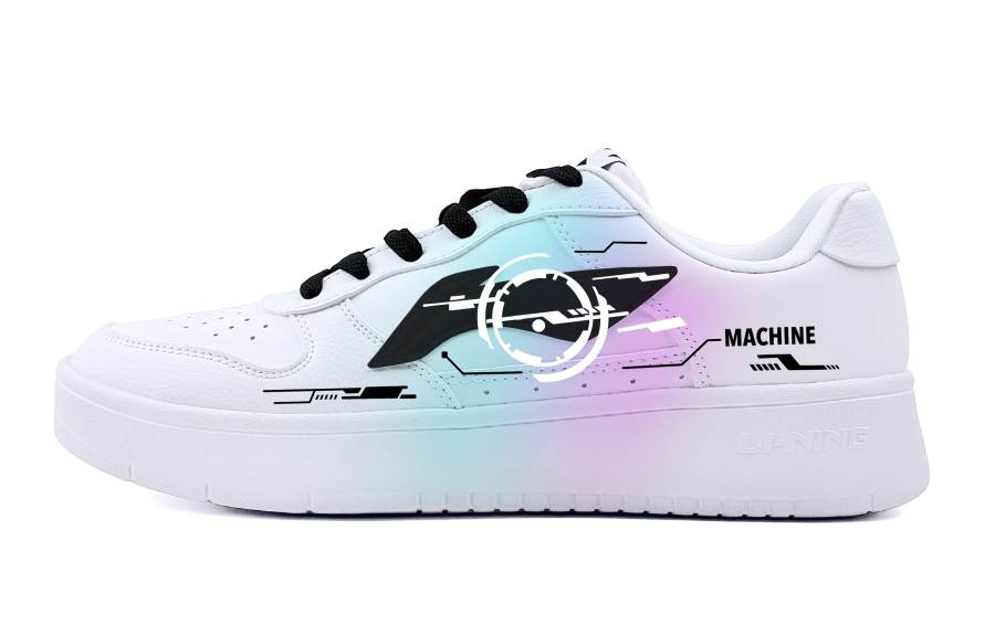 Li-Ning Li Ning Floating Boat Skateboard Shoes Men's Low Top White/Blue/Purple/Black