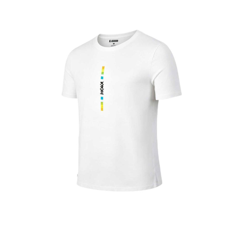HOKA ONE ONE T Shirts Men's Print Crew Neck Moderate