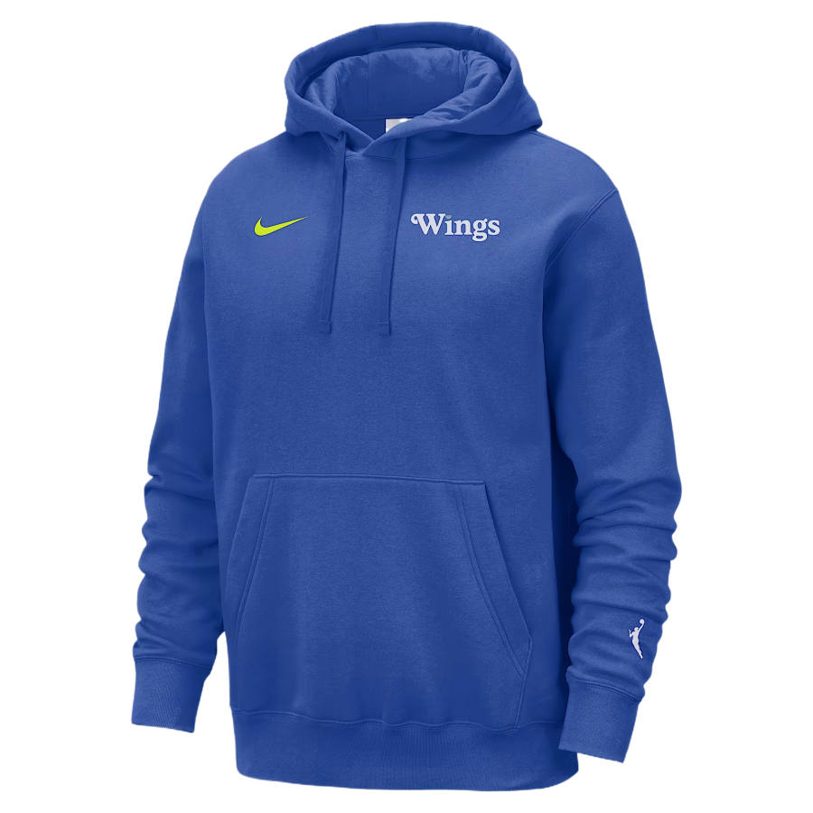 Nike Nike WNBA Sweatshirts Women's Royal Blue/White/Venom Green/Venom Green Hooded Non Detachable Moderate