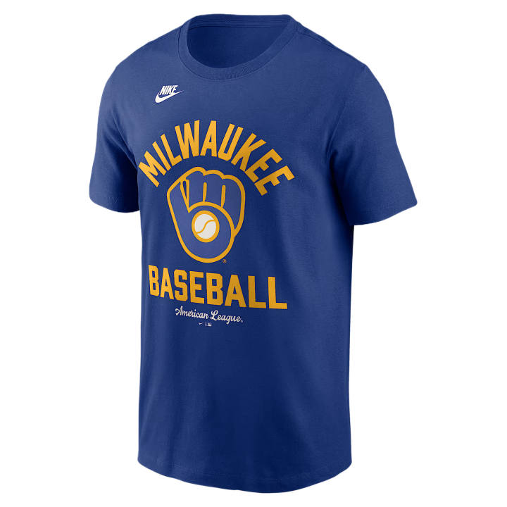 Nike Nike X MLB T Shirts Men's Royal Crew Neck