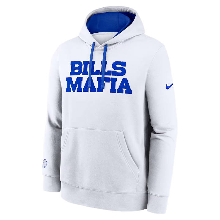 Nike Nike NFL Sweatshirts Men's White Hooded Non Detachable Moderate