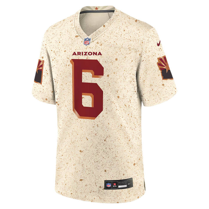 Nike Nike NFL Rugby Jerseys Men's Natural V Neck Moderate