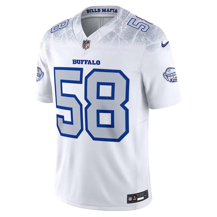 Nike Nike Dri Fit Rugby Jerseys Men's White V Neck Moderate