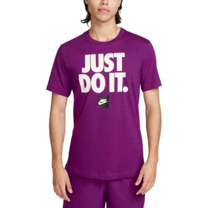Nike Nike Sportswear T Shirts Men's Purple Crew Neck
