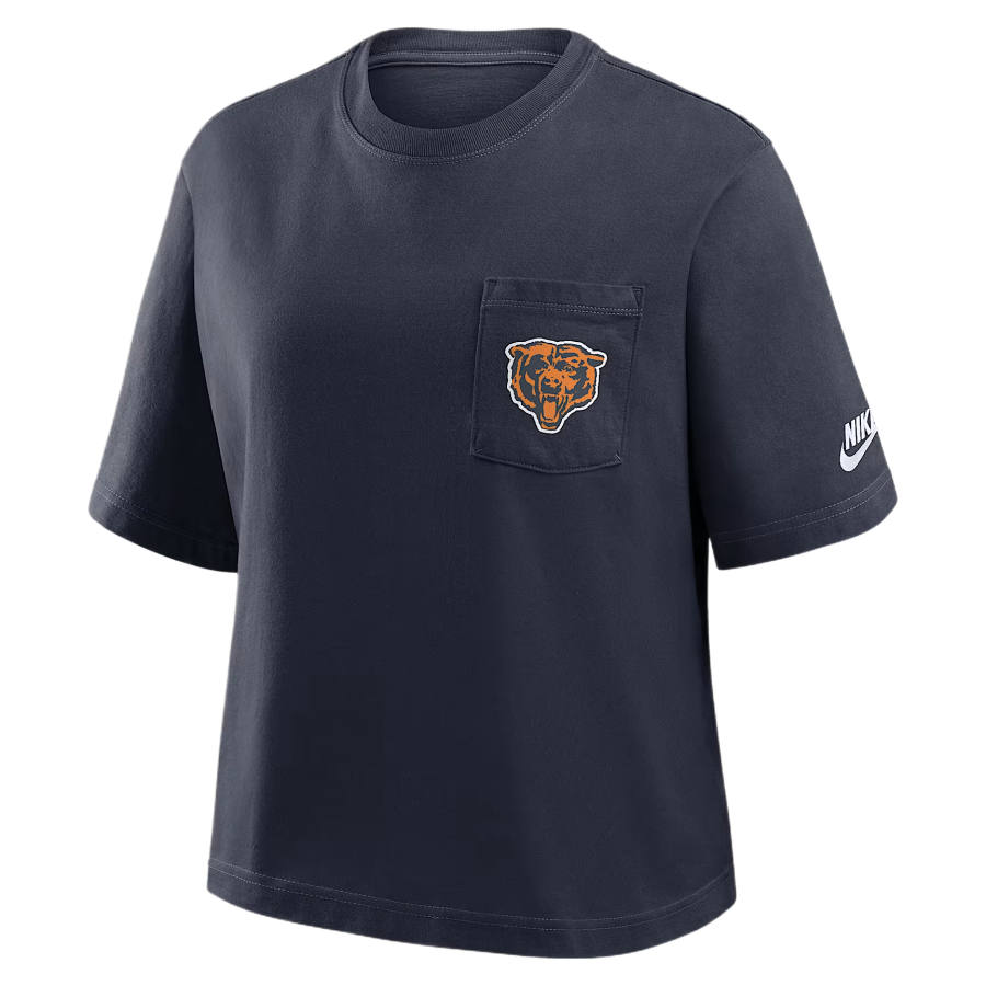 Nike Nike Rugby Jerseys Women's Marine Blue Crew Neck Moderate