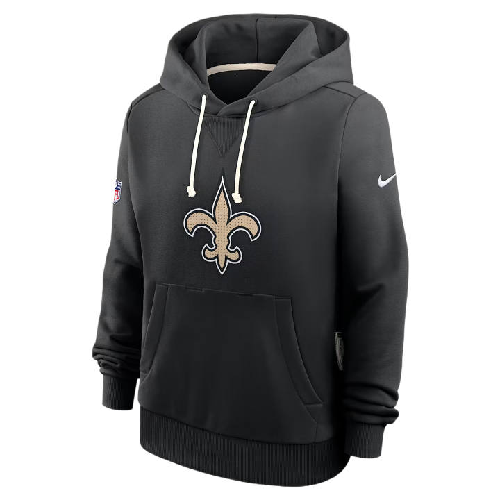 Nike Nike Sweatshirts Women's Black Hooded Non Detachable Moderate