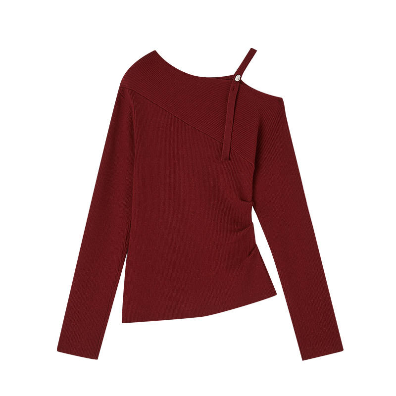 XIANGYING Knitwear Women's Crew Neck Moderate