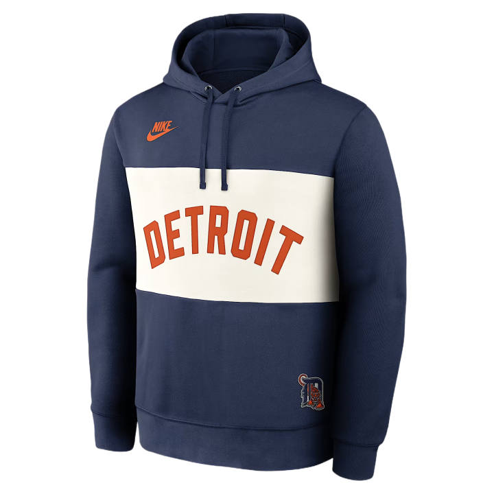 Nike Nike X MLB Sportswear Men's Marine Blue Hooded Non Detachable Moderate