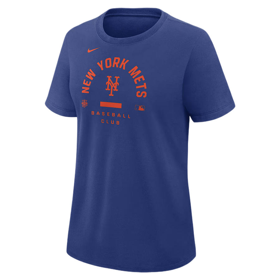 Nike Nike X MLB Sportswear Women's Sprint Blue Crew Neck Moderate