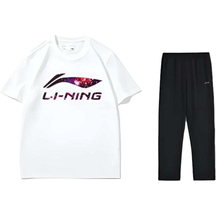 Li-Ning Li Ning Casual Sportswear Men's Crew Neck Moderate