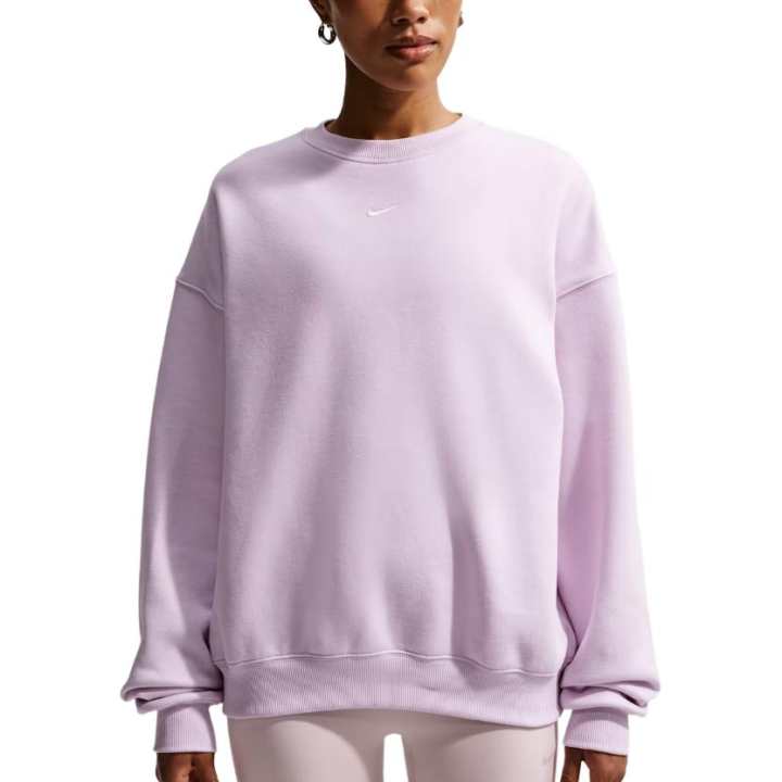 Nike Nike Sweatshirts Women's Light Purple Crew Neck Moderate