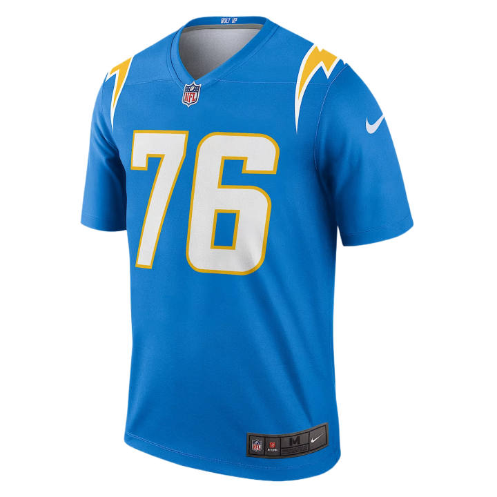 Nike Nike Rugby Jerseys Men's Pink/Blue V Neck Moderate