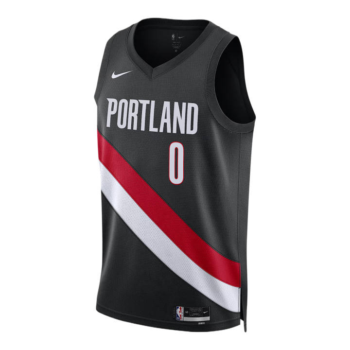 Nike Nike Swingman Basketball Jerseys Men's Black V Neck Moderate