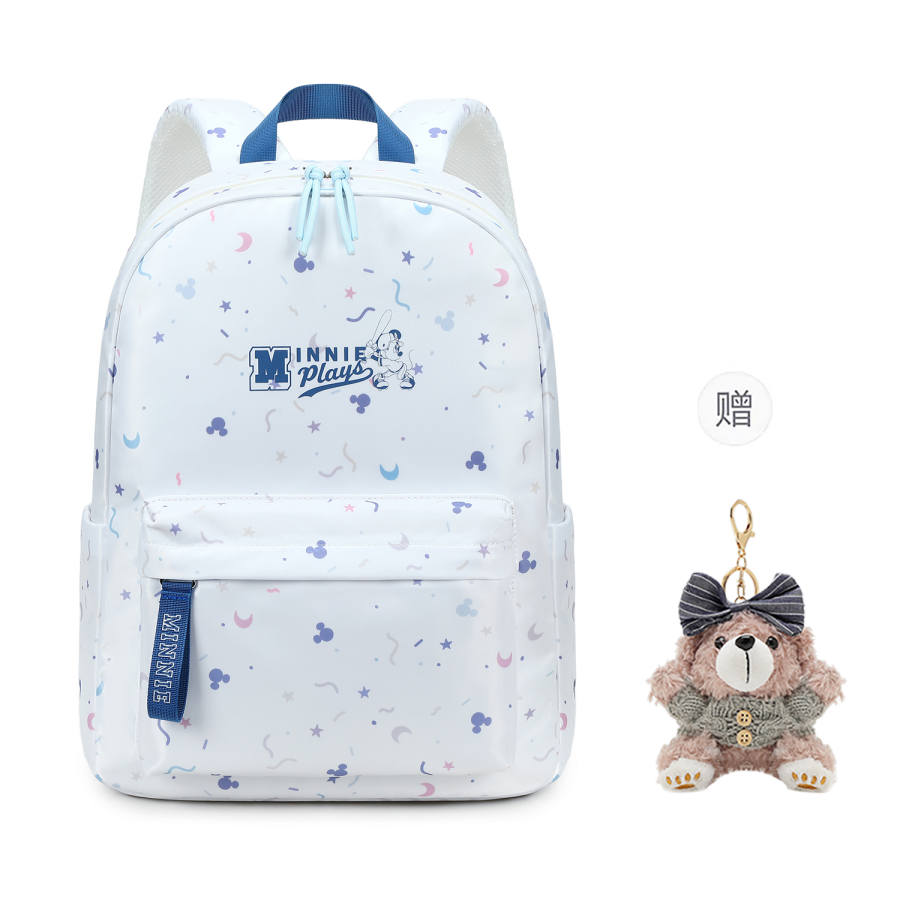 Disney Disney Mickey Mouse Fabric Backpack Regular Women's White