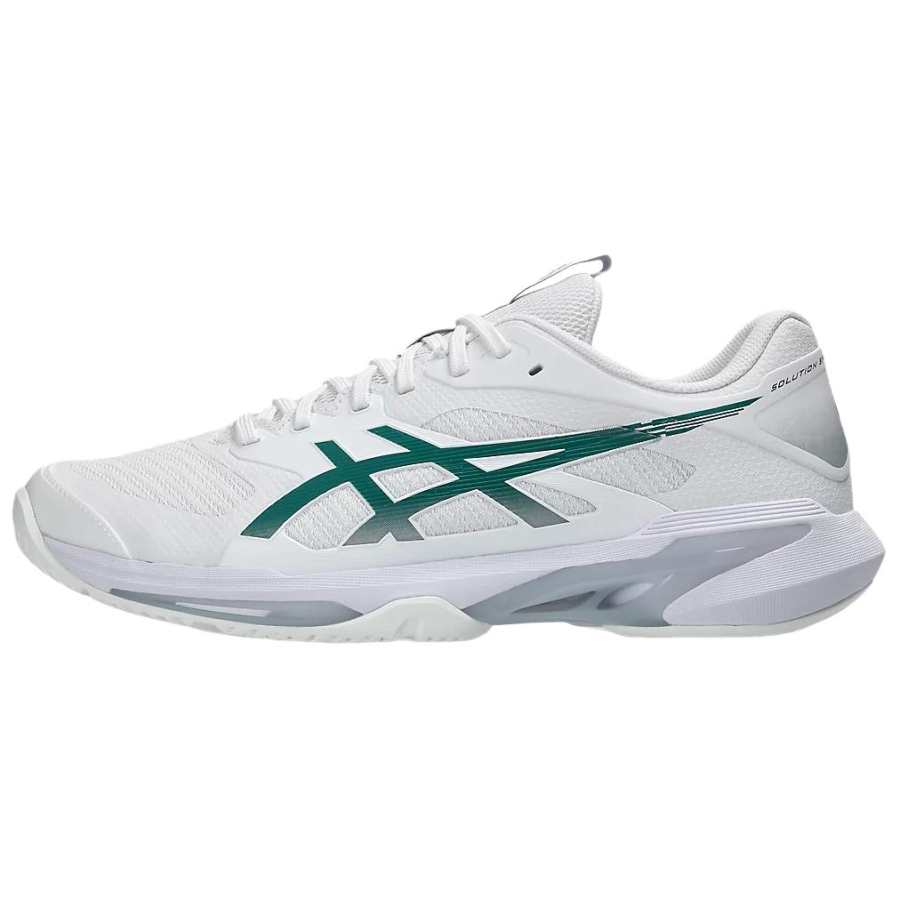 ASICS SOLUTION SPEED FF 4 Tennis Shoes Women's White/Asphalt Turquoise