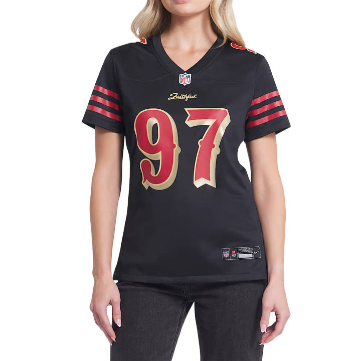 Nike Nike Rugby Jerseys Women's Black V Neck Moderate
