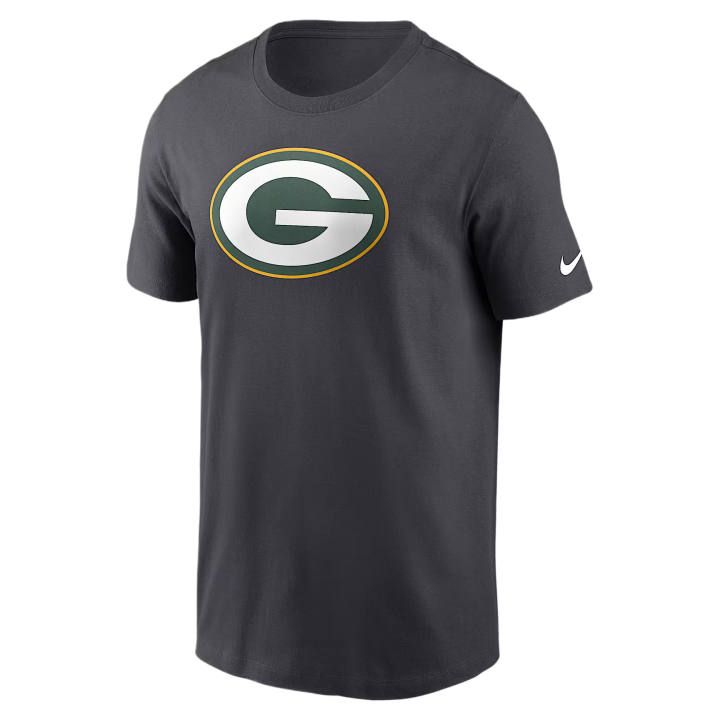 Nike Nike T Shirts Men's Anthracite Crew Neck Moderate