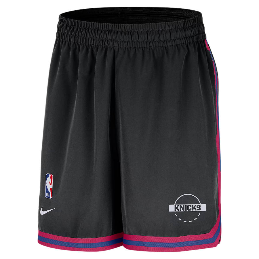 Nike Nike Swingman Basketball Shorts Men's Black/Bright Orange/Vivid Blue/White Moderate Straight Fit Pants