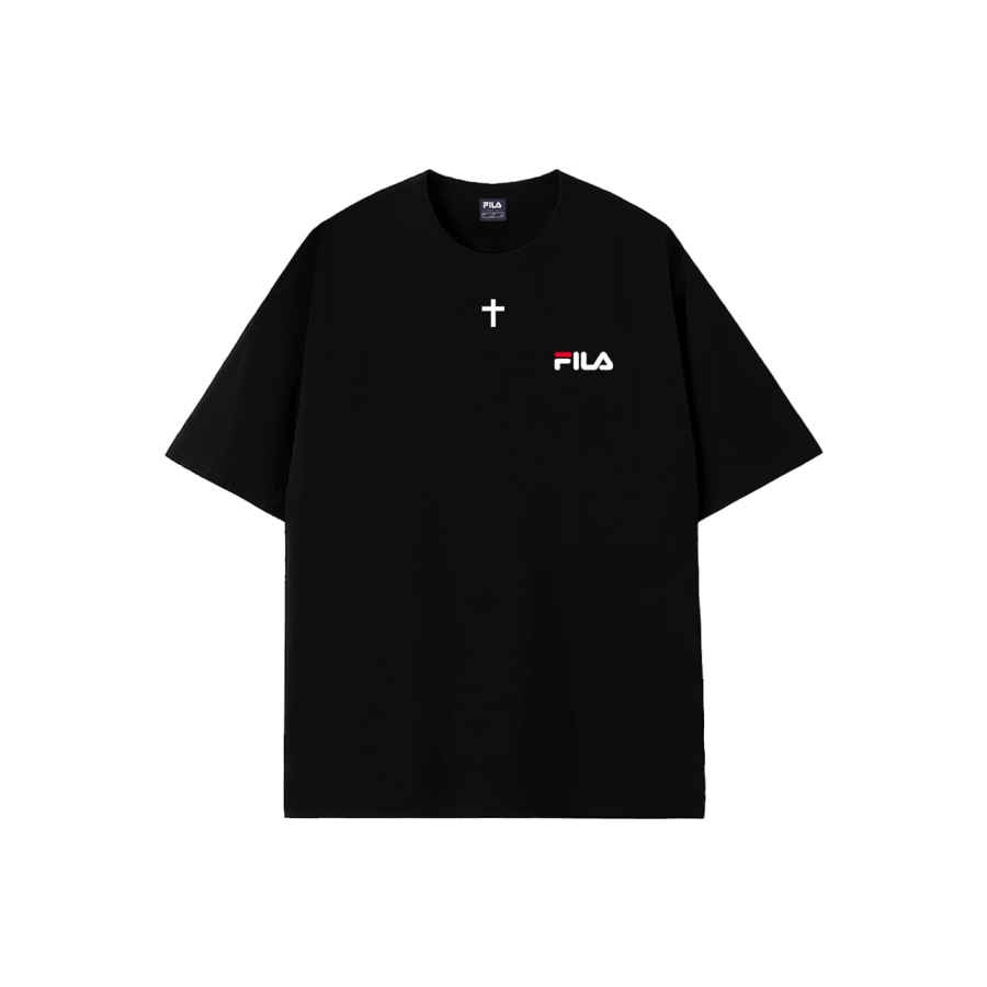 FILA T Shirts Unisex Crew Neck Moderate