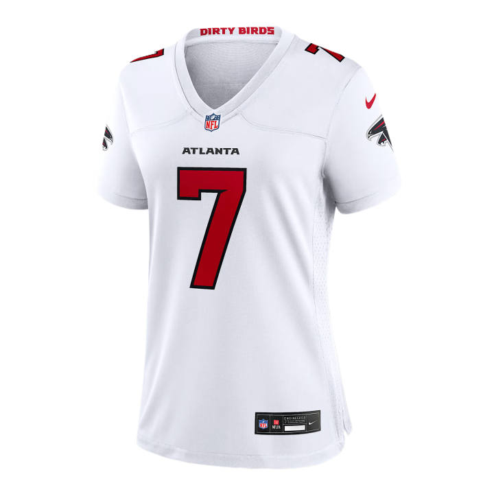 Nike Nike NFL Rugby Jerseys Women's White V Neck Moderate