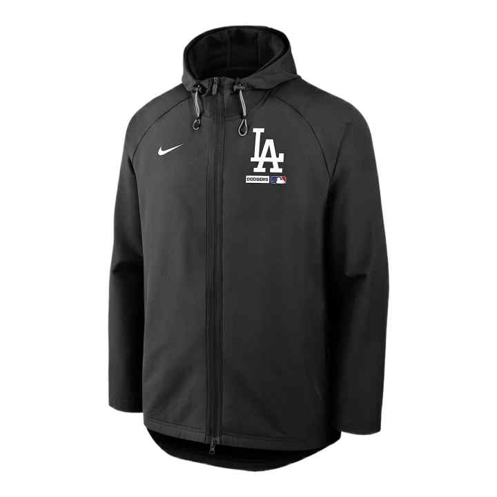 Nike Nike Los Angeles Dodgers Sportswear Men's Black Hooded Non Detachable Moderate