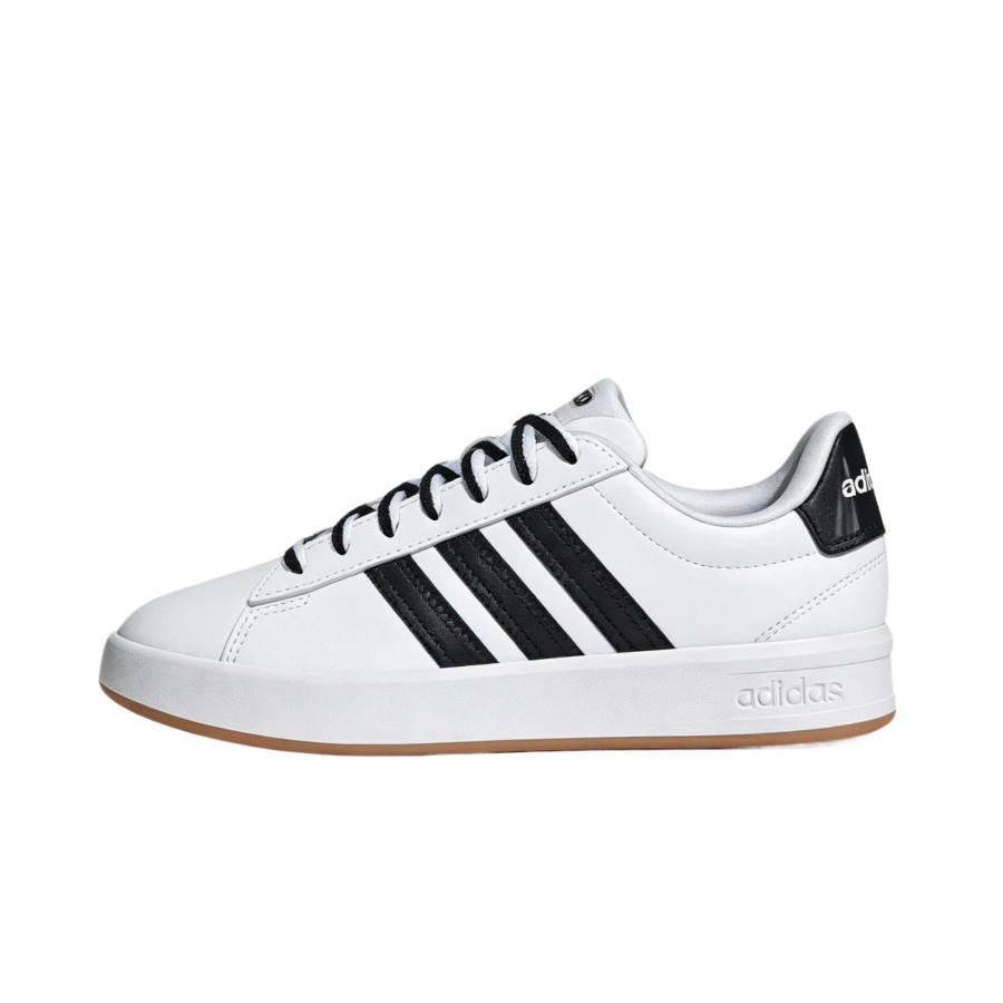 Adidas Adidas GRAND COURT 3.0 Skateboard Shoes Women's Low Top Cloud White/Core Black/Cloud White