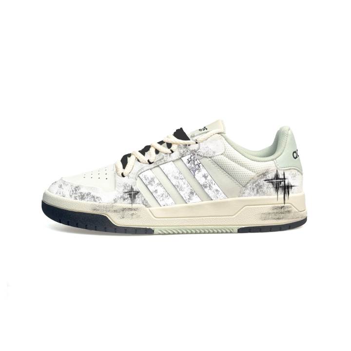 Adidas Adidas ENTRAP Skateboard Shoes Unisex Low Top White
