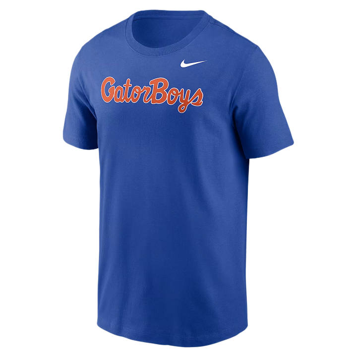 Nike Nike College T Shirts Men's Royal Crew Neck