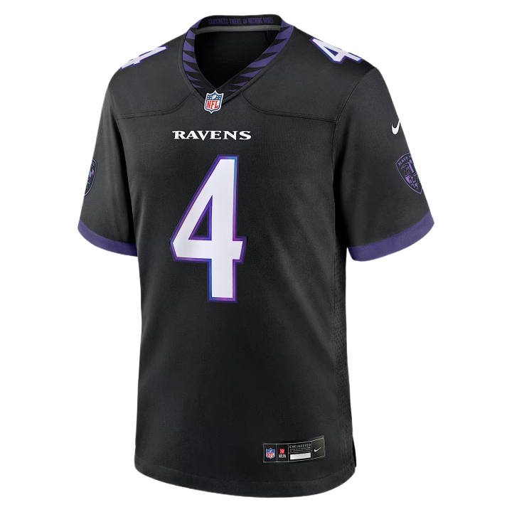 Nike Nike Rugby Jerseys Men's Black V Neck Moderate
