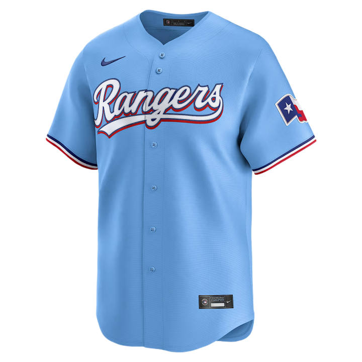 Nike Nike Dri Fit Baseball Jerseys Men's Light Blue Moderate