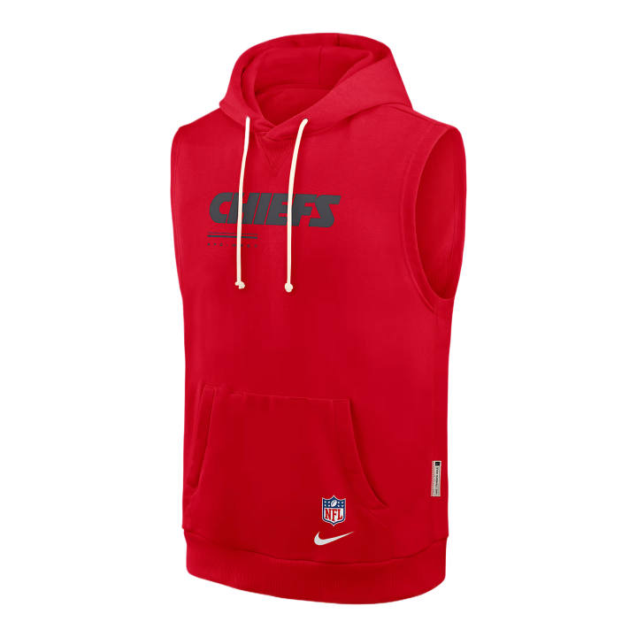 Nike Nike Dri Fit Sweatshirts Men's Red Hooded Non Detachable Moderate