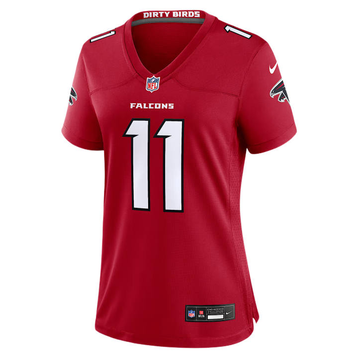 Nike Nike Rugby Jerseys Women's Red V Neck Moderate