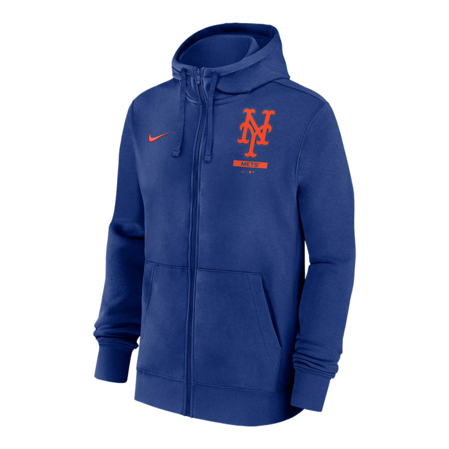 Nike Nike Sweatshirts Men's Sprint Blue Hooded Non Detachable Moderate Straight Fit