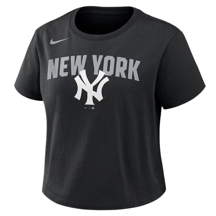 Nike Nike X MLB Baseball Jerseys Women's Black Crew Neck Moderate
