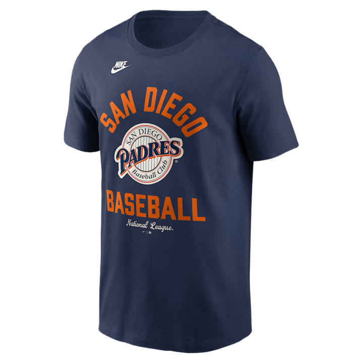 Nike Nike X MLB T Shirts Men's Marine Blue Crew Neck Moderate