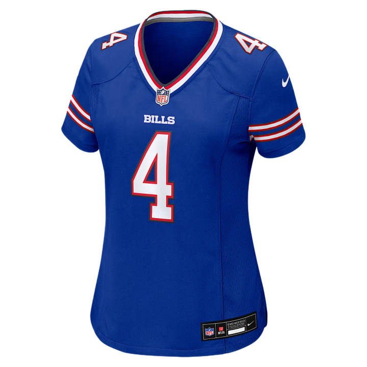 Nike Nike Rugby Jerseys Women's Royal V Neck Moderate