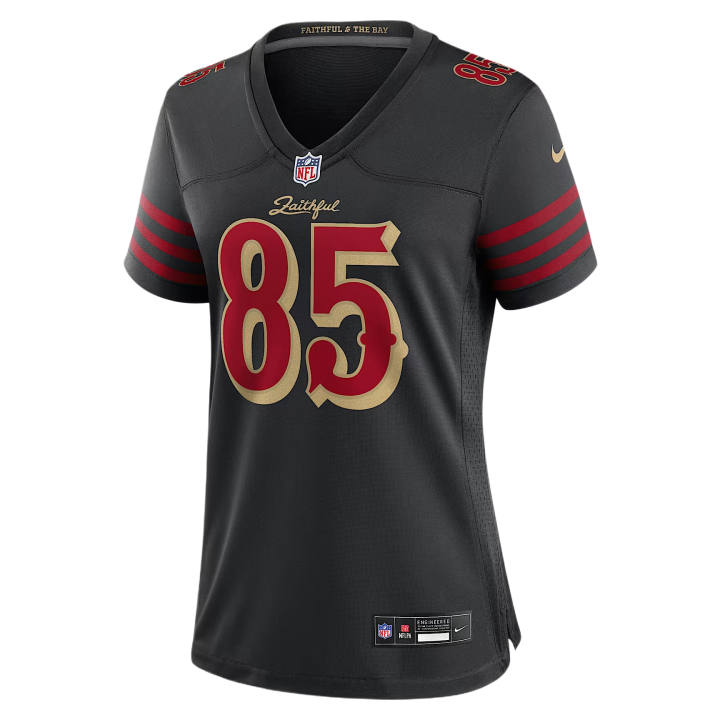 Nike Nike Rugby Jerseys Women's Black V Neck Moderate