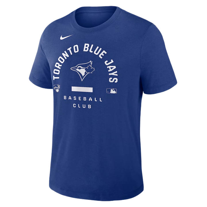 Nike Nike Dri Fit T Shirts Men's Royal Crew Neck Moderate