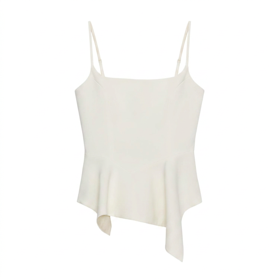 ZARA ZW Camisoles Women's White Moderate