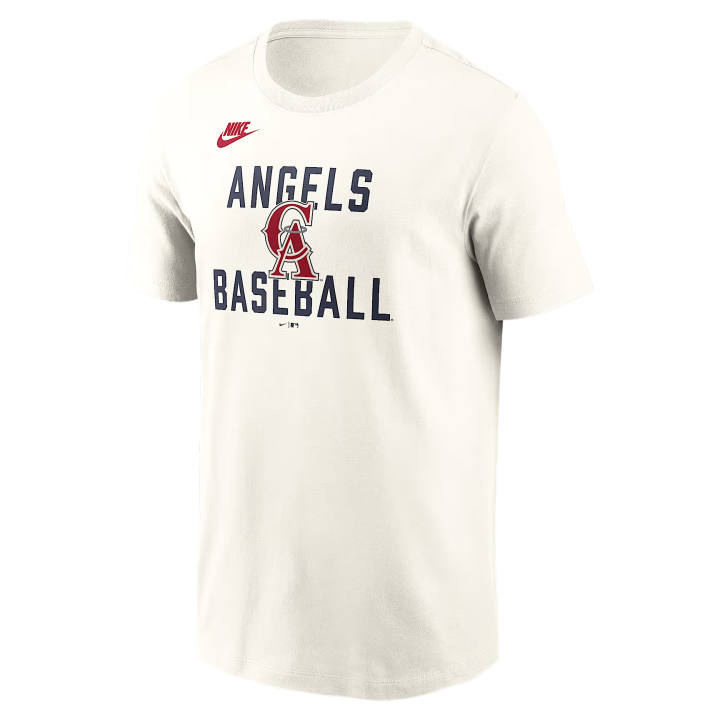 Nike Nike T Shirts Men's Cream Crew Neck Moderate