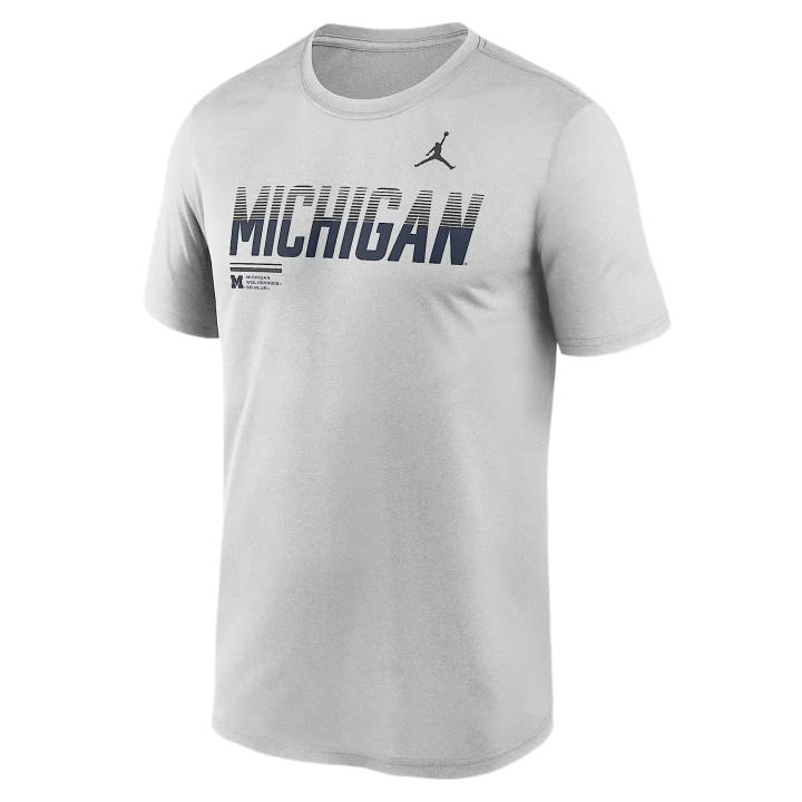 Jordan Jordan T Shirts Men's Gray Crew Neck Moderate