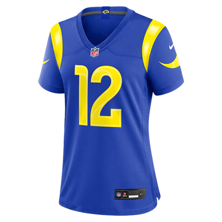 Nike Nike Rugby Jerseys Women's Royal V Neck Moderate