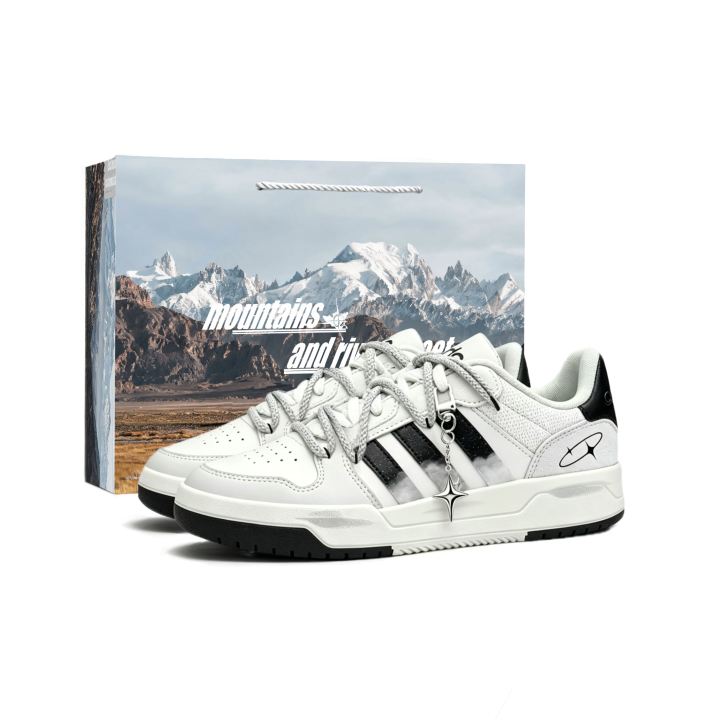 Adidas Adidas ENTRAP Skateboard Shoes Unisex Low Top White Gray