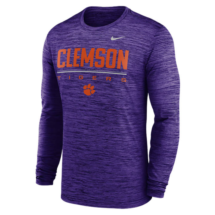 Nike Nike T Shirts Men's Purple Crew Neck Moderate